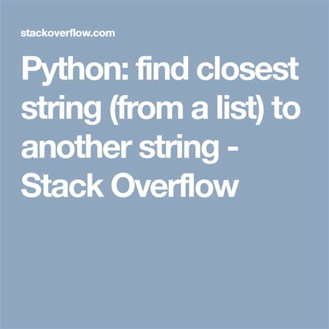 Image result for Approximate String Python