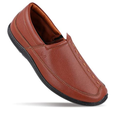 Buy Walkaroo Roman Sandals Mens WF6262 Brown Online at Best Price in ...