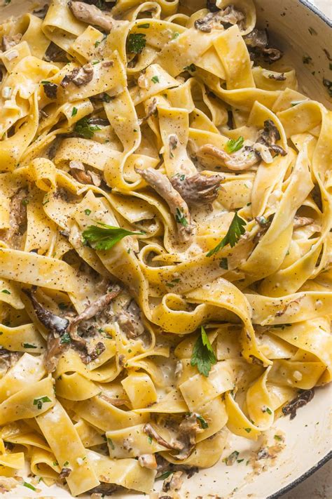 Creamy mushroom pasta sauce – Artofit