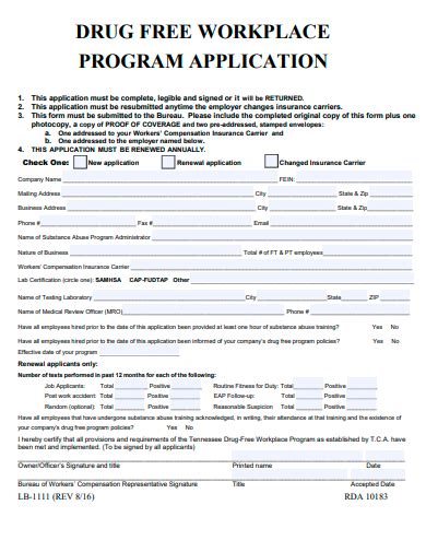 Image result for Program Application Sample PDF