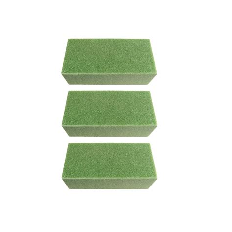 Hovico 3 Pcs Premium Dry Floral Foam Bricks,Green Styrofoam Foam Blocks ...