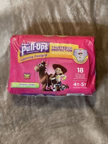 Vintage Huggies Pull Ups Diapers, Size 4T-5T, Pack India | Ubuy