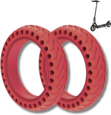2 pneus de scooter électrique 8 1/2 x 2 pneus solides de remplacement 8 ...
