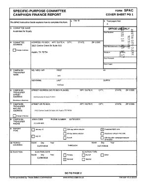 Fillable Online The SPAC Instruction Guide explains h o w t o c o m p l ...
