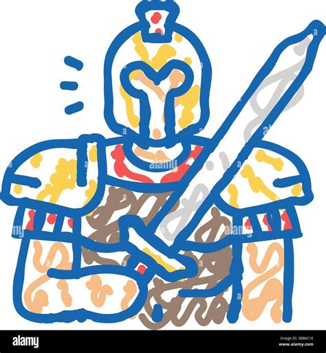 ares greek god mythology icon doodle illustration Stock Vector Image & Art - Alamy