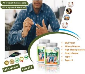 Numinous DIABEND Ayurvedic Medicine, For all type of Diabetes, Pack of ...
