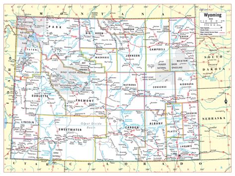 Wyoming Map EXPLORE: New Online Fire Map From The State Of Wyoming