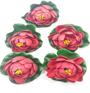 artificial hub Floating medium Red Lotus Artificial Flower Price in ...