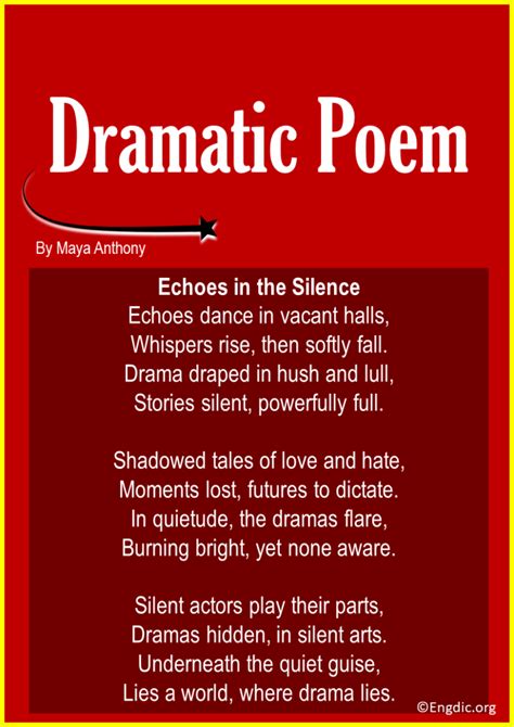 Image result for Dramatic Poem Examples
