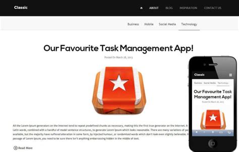 Blog Website HTML Template 的图像结果