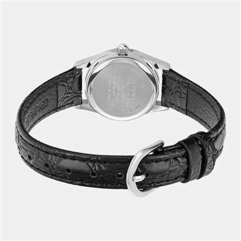 Casio Enticer Women Quartz White Dial Analog Leather Watch A2263 – Just ...