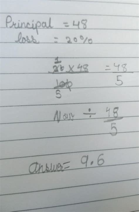 on selling a pen for rupees 48 a shopkeeper loses 20% in order to gain ...