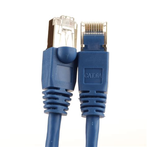 Cat6a Ethernet Cables Snagless - Bootless - Shielded Cables