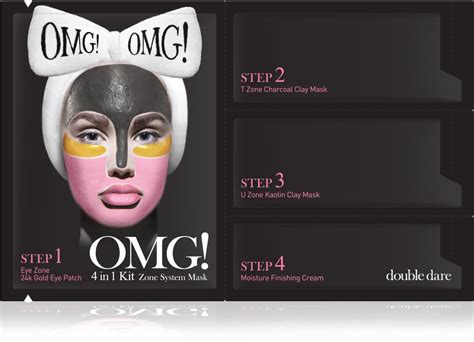 OMG! Double Dare SPA 4In1 Kit Zone System Mask | lyko.com