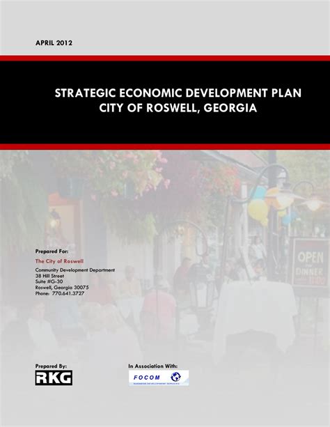 Image result for Economic Development Plan Example