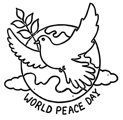 International Day of Peace coloring pages - ColoringLib