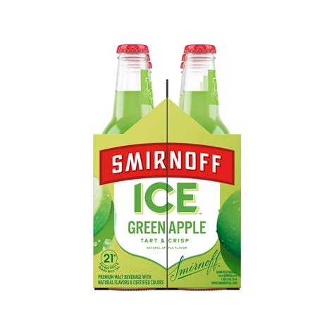 Smirnoff Ice Green Apple - Shop Malt beverages & coolers at H-E-B