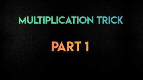 Image result for Multiply Trick