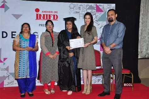 Waluscha De Sousa with INIFID director Vivek Gautam during the launch ...