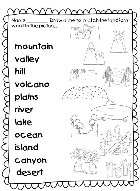 Kindergarten Social Studies Worksheets