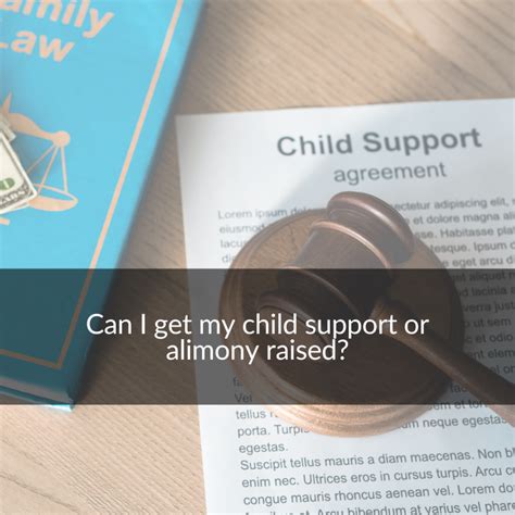 My ex is making a lot more money can I get my child support or alimony ...
