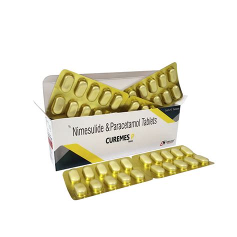 Nimesulide 100 Mg + Paracetamol 325Mg Tablets Mcbrex Lifesciences