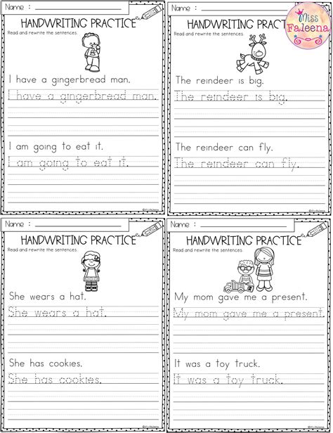 Image result for Christmas Cursive Handwriting Practice