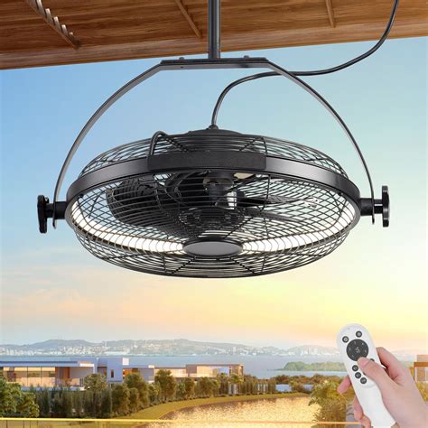 Outdoor Wall Mount Fan by by Craftmade BW414AG3 Bellows IV 16 Inch ...