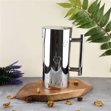 Buy FnS Premium Floral Stainless Steel Water Pitcher (1500 ml)