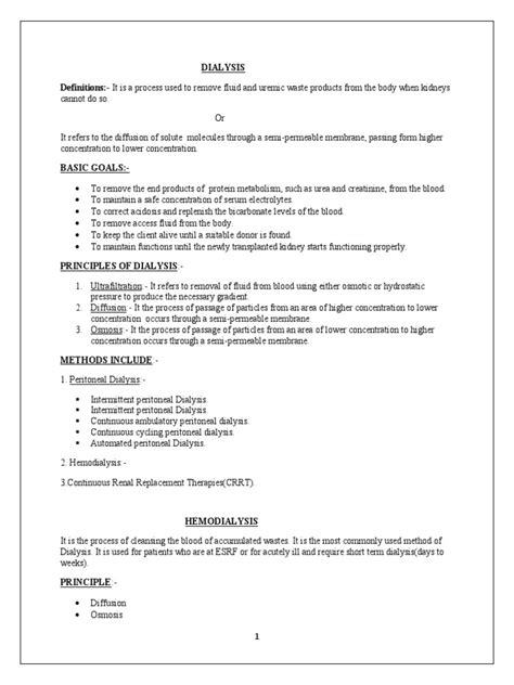 Image result for Dialysis Procedure Step by Step