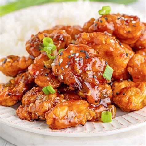 Chinese Food Sesame Chicken