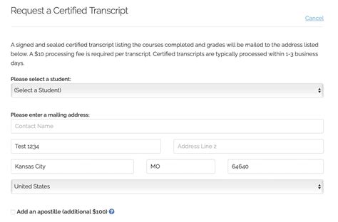 Tutorial - Requesting a Certified Transcript | Acellus Academy