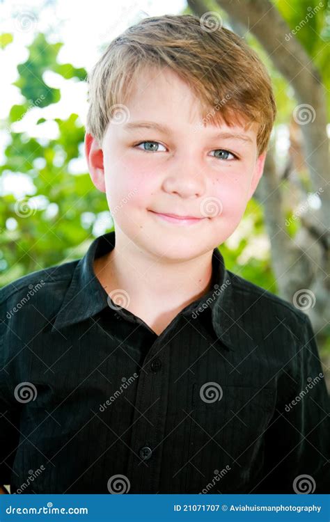 Cute Young Boy Royalty Free Stock Photography - Image: 21071707