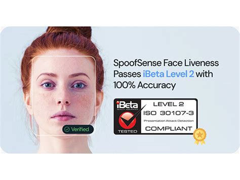 SpoofSense Liveness Achieves iBeta Level-2 Compliance, Strengthening ...