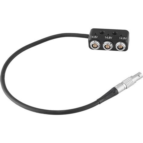 Buy in India CAMVATE 1-to-3 Power Splitter Cable (2-Pin LEMO-Type to 2 ...