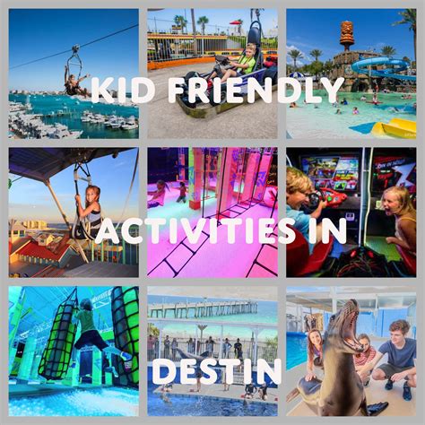 Kid Friendly Activities in Destin | Beach Condos in Destin