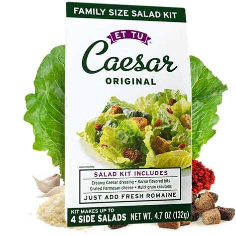 ET TU Caesar Original Family Size Salad Kit - 6 Pack India | Ubuy