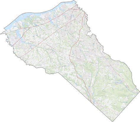 Gloucester County Map, New Jersey - US County Maps