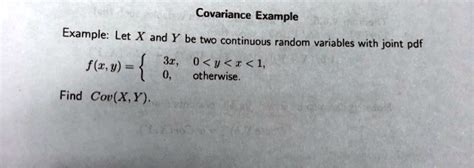 Image result for Covariance Continuous Random Variable