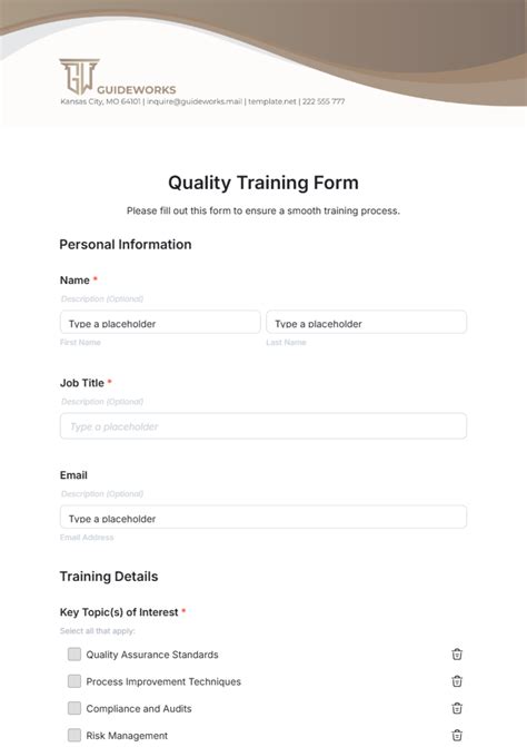 Image result for Process Specific Training Form