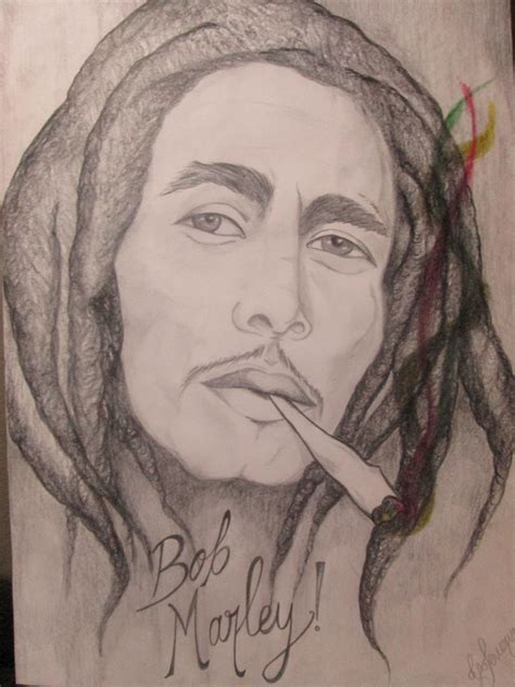 Bob marley drawing – Artofit