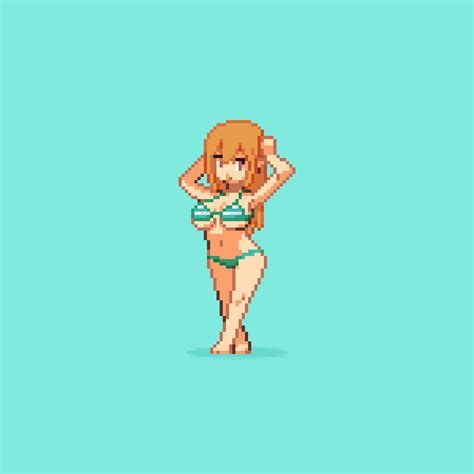 ArtStation - Nami - One Piece - Pixel Art