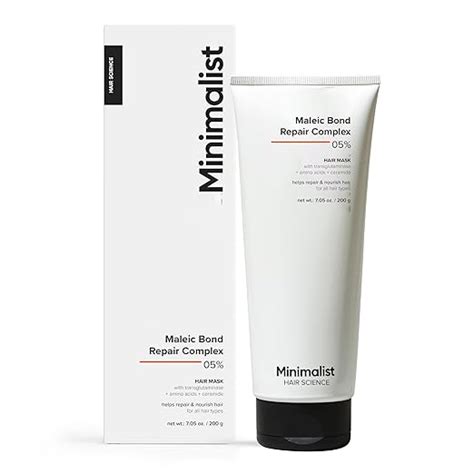 Minimalist Hair Mask For Frizzy Hair, Repairing Dry, Damaged & Dull ...