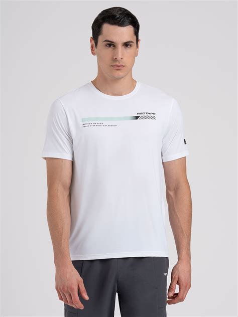 Men's Graphic Round Neck Activewear T-Shirt | Redtape
