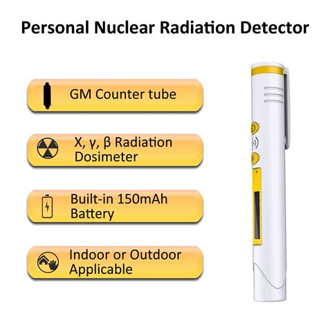 Buy Upgraded] Doeatoow Geiger Counter Personal Dosimeter, High ...