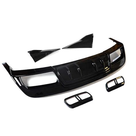 2024 Range Rover Sport Gloss Black Rear Lip Range Rover Rear Diffuser ...