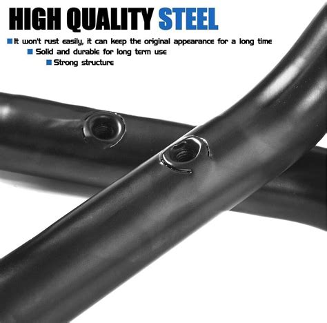 Buy Lorababer Motorcycle Motorbike Stainless Steel Upper & Lower ...