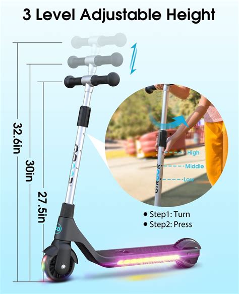 Buy Gyroor Electric Scooter for Kids, Teens, Boys and Girls with ...