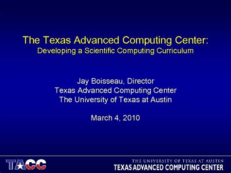 Texas Advanced Computing Center 的图像结果