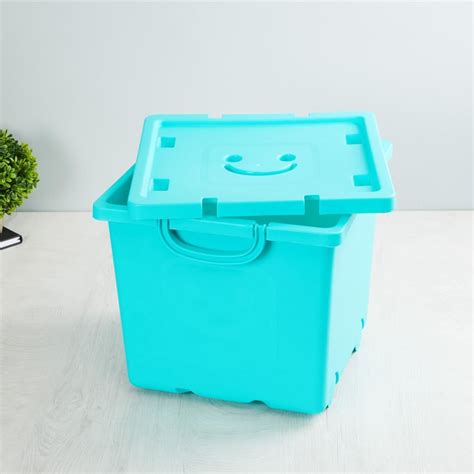 Buy Fabulous 3 Square-Shaped Rolling Storage Box from Home Centre at ...